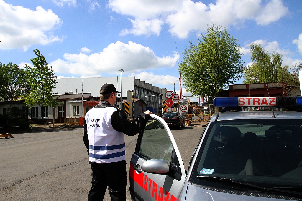 Strażacy gasili pożar w hucie. Na szczęście na niby
