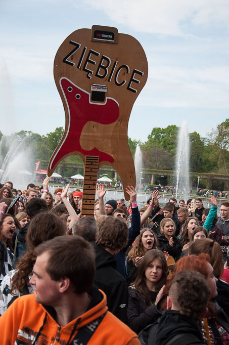 Gitarowy Rekord Guinnesa, tym razem się nie udało