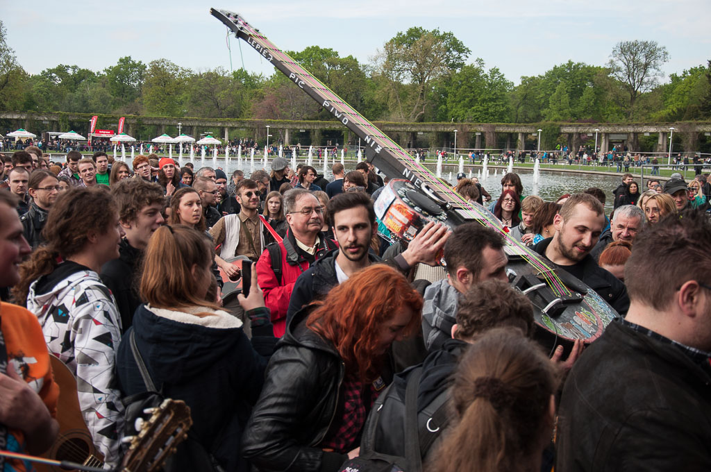 Gitarowy Rekord Guinnesa, tym razem się nie udało