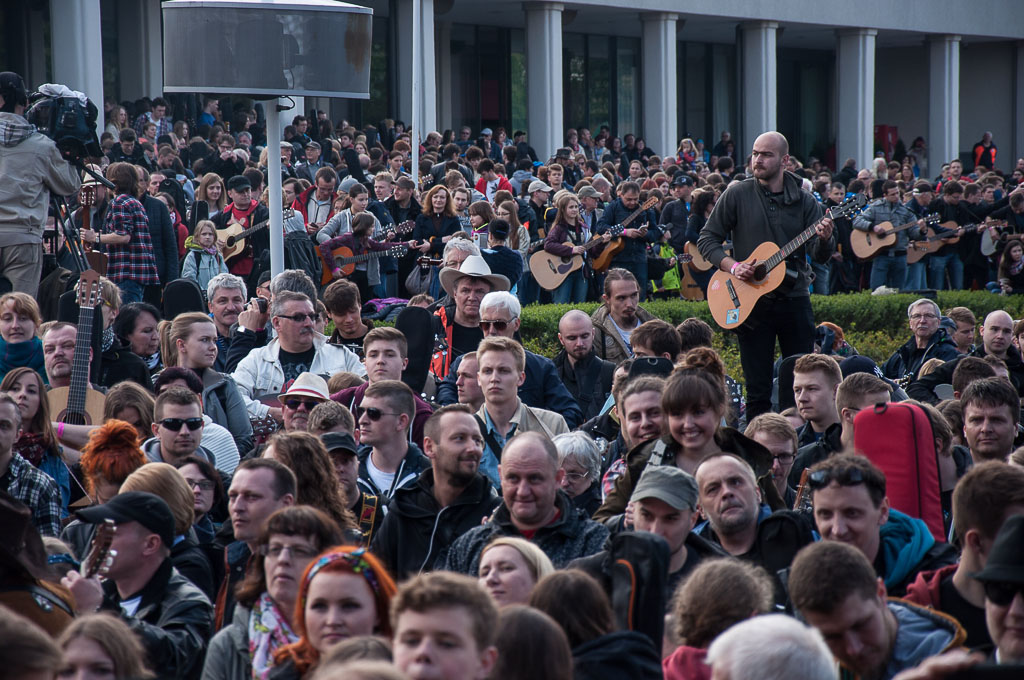 Gitarowy Rekord Guinnesa, tym razem się nie udało
