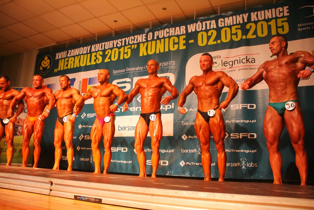 Kulturyści w Kunicach, czyli Herkules 2015