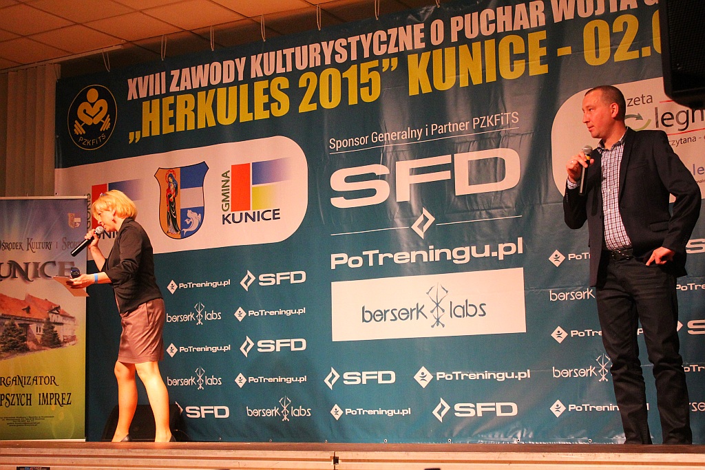 Kulturyści w Kunicach, czyli Herkules 2015