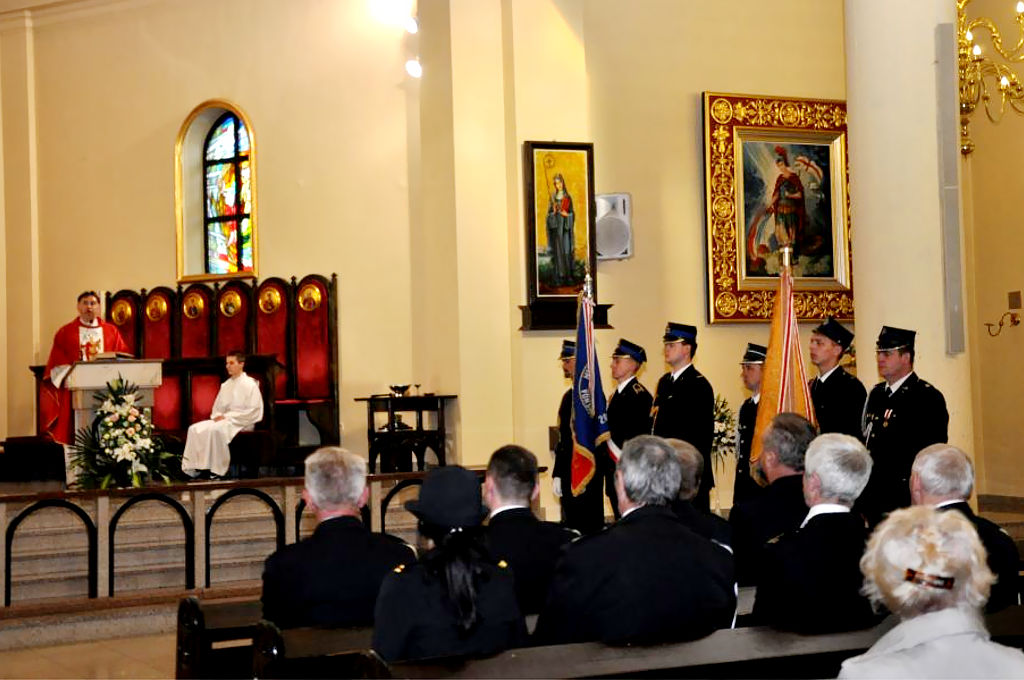 Msza święta w intencji strażaków