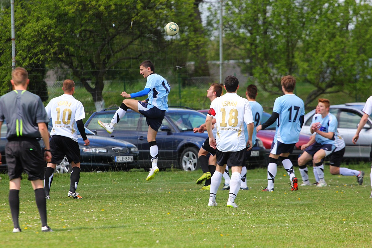 Klasa A: Iskra - Błękitni 1:9