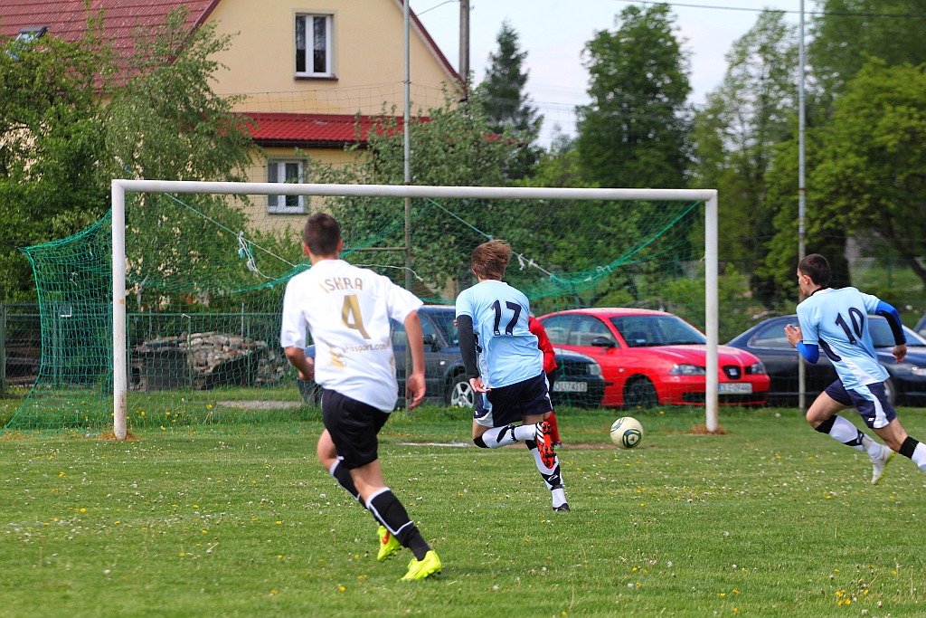 Klasa A: Iskra - Błękitni 1:9