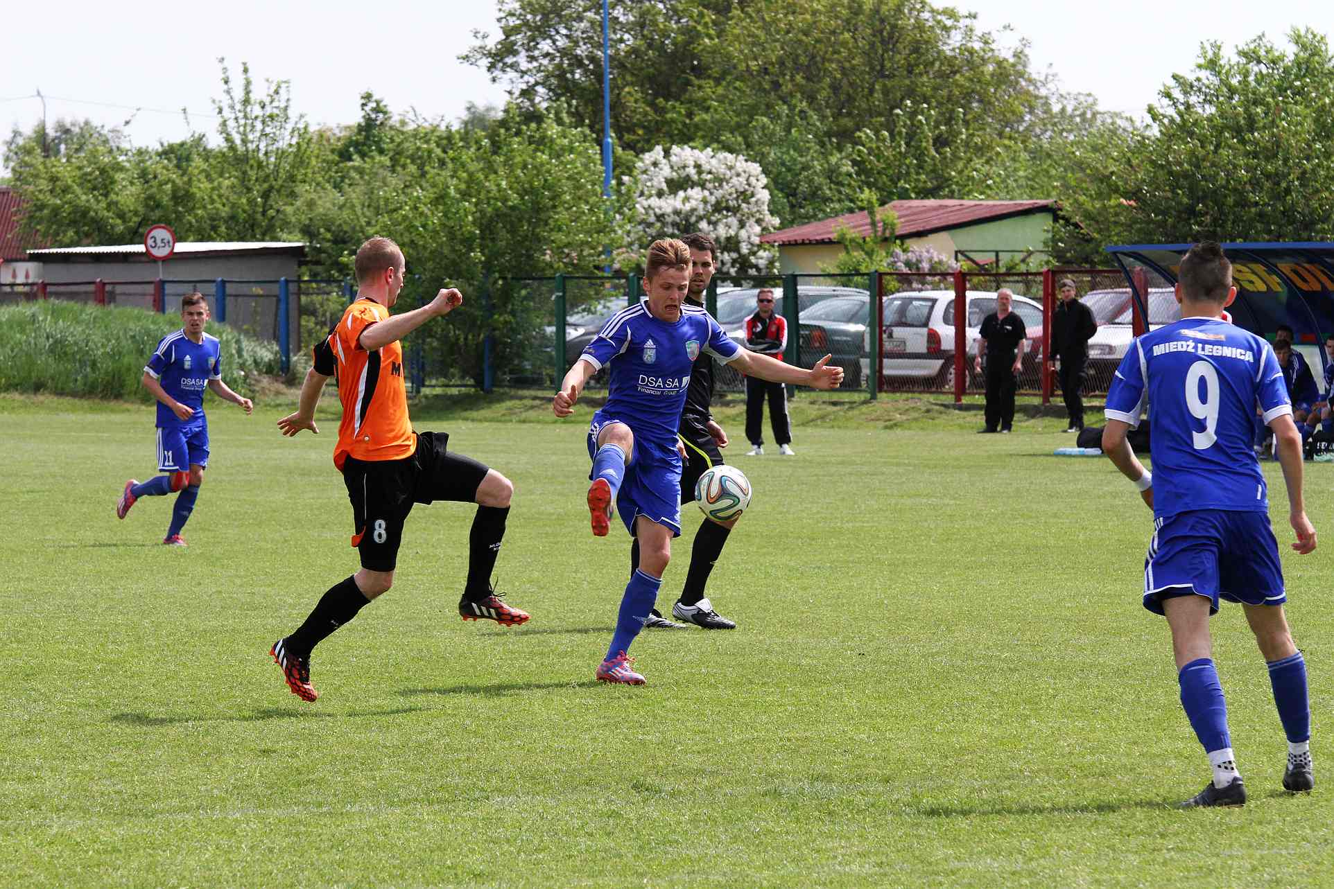 4. liga: Miedź II - Włókniarz 5:2 (3:0)