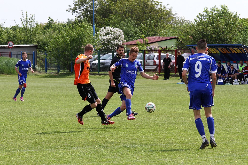 4. liga: Miedź II - Włókniarz 5:2 (3:0)