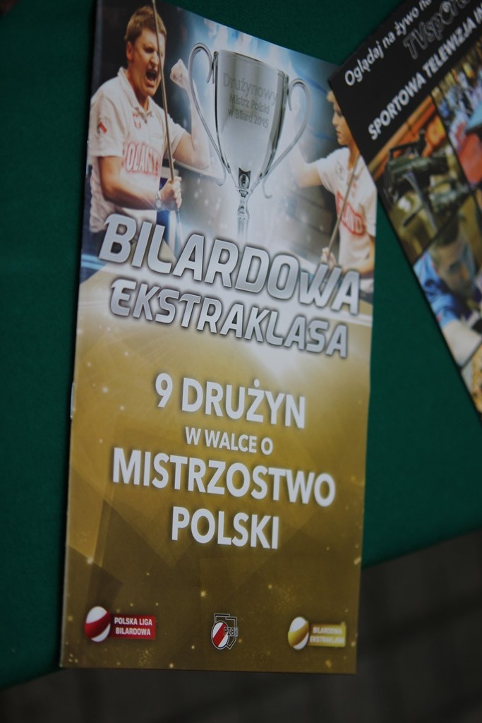 Bilardowa Ekstraklasa po raz pierwszy w Legnicy
