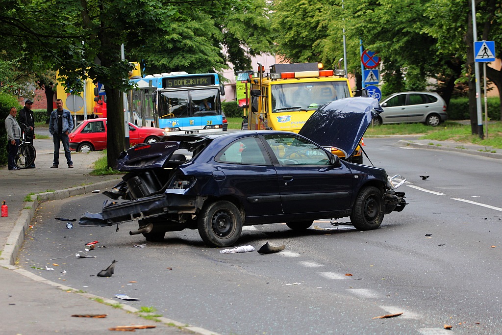 Pijany kierowca szalał na Rzeczypospolitej