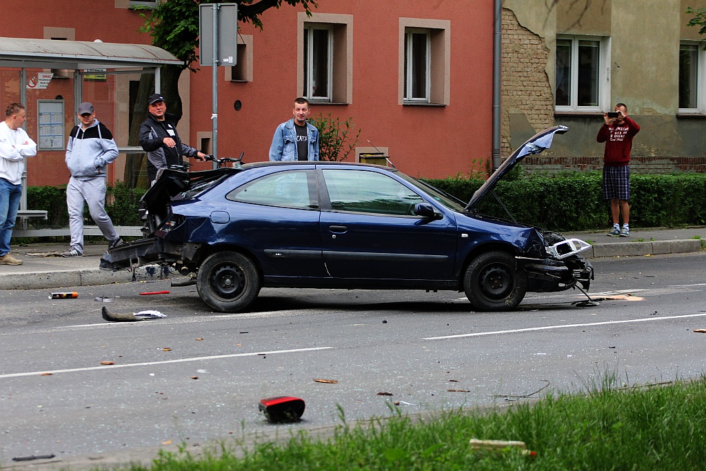 Pijany kierowca szalał na Rzeczypospolitej