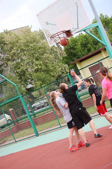 Ekonom zorganizował turniej koszykarski Streetball 3x3