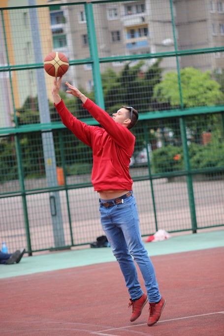 Ekonom zorganizował turniej koszykarski Streetball 3x3