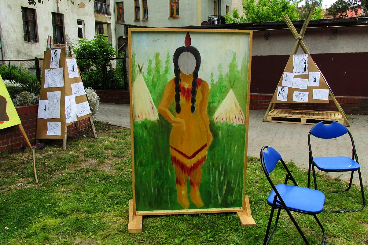 Indiańska wioska na Dzień Dziecka w Personie