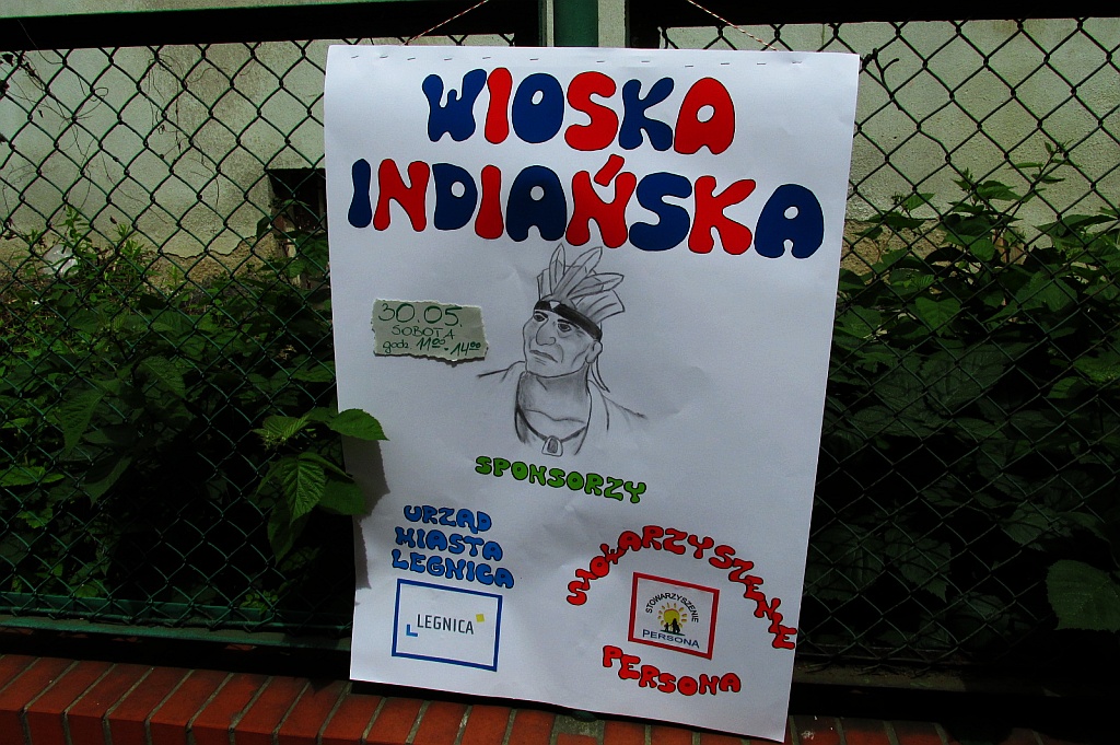 Indiańska wioska na Dzień Dziecka w Personie
