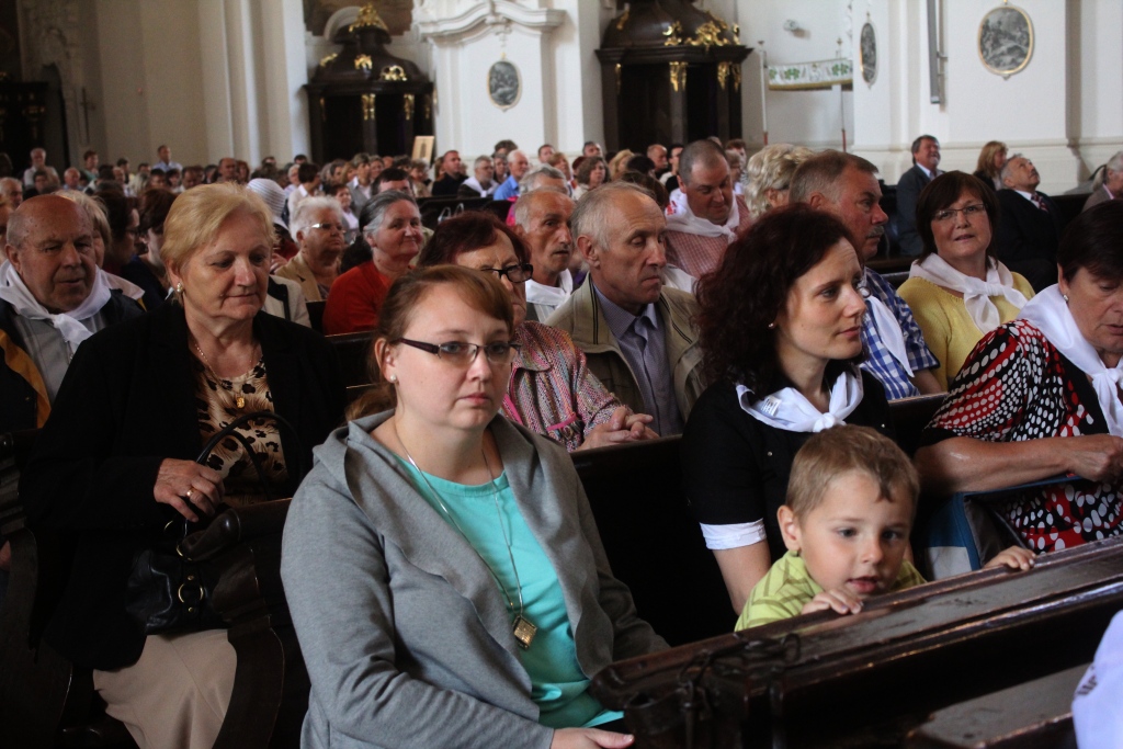 Związkowcy pielgrzymowali do Krzeszowa