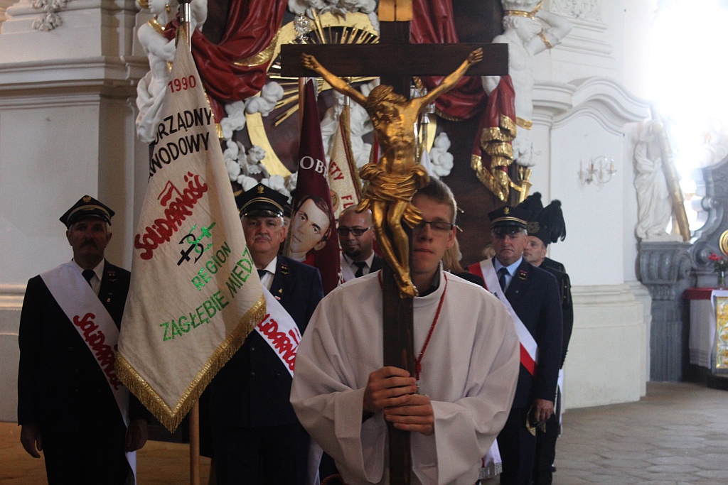 Związkowcy pielgrzymowali do Krzeszowa