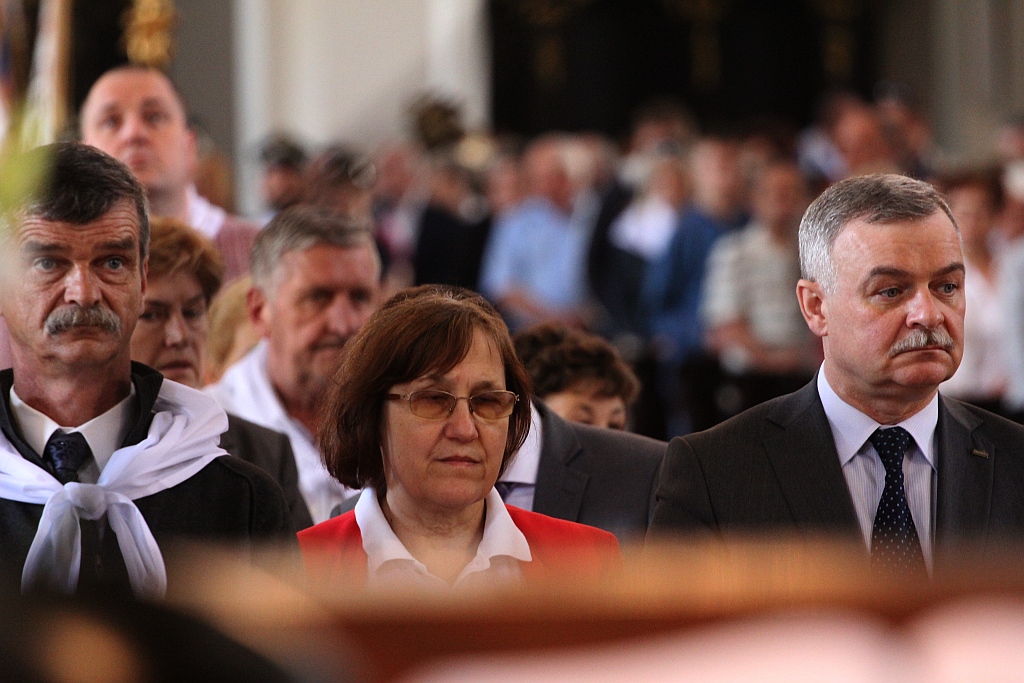 Związkowcy pielgrzymowali do Krzeszowa