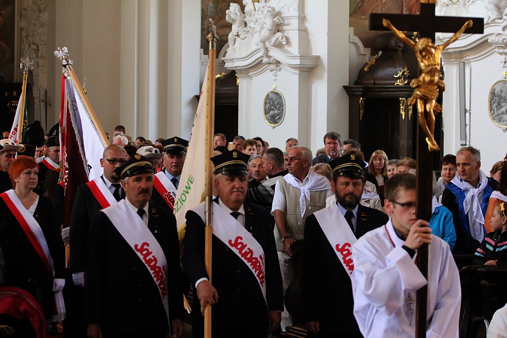 Związkowcy pielgrzymowali do Krzeszowa