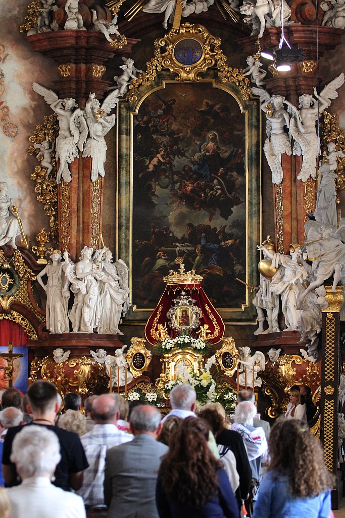 Związkowcy pielgrzymowali do Krzeszowa