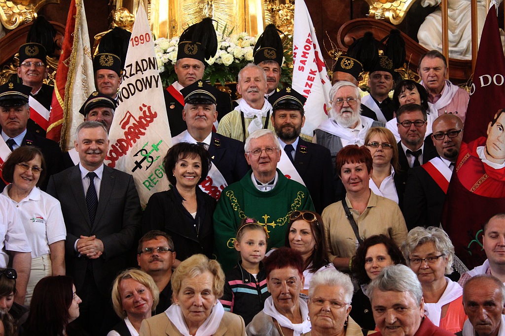 Związkowcy pielgrzymowali do Krzeszowa