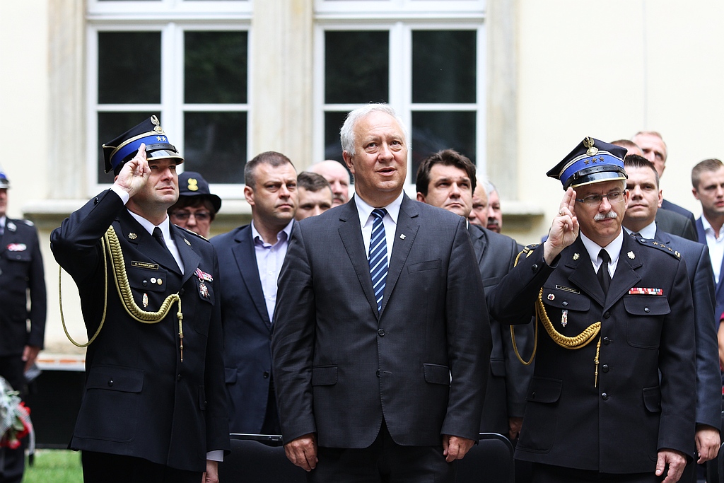 Strażacy z powiatu uroczyście świętowali