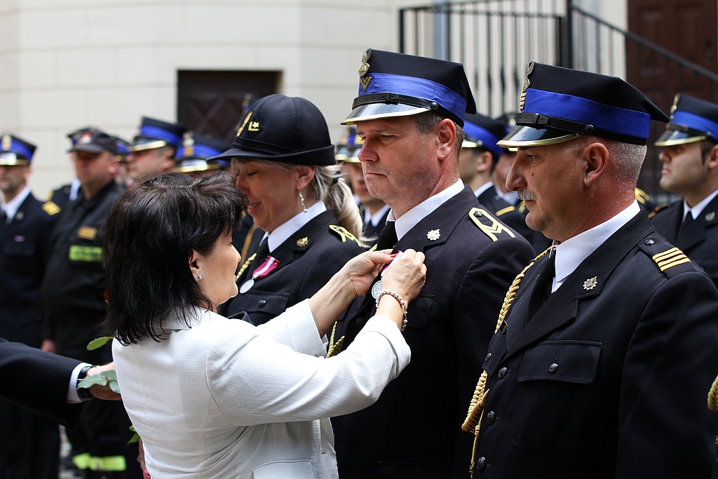 Strażacy z powiatu uroczyście świętowali