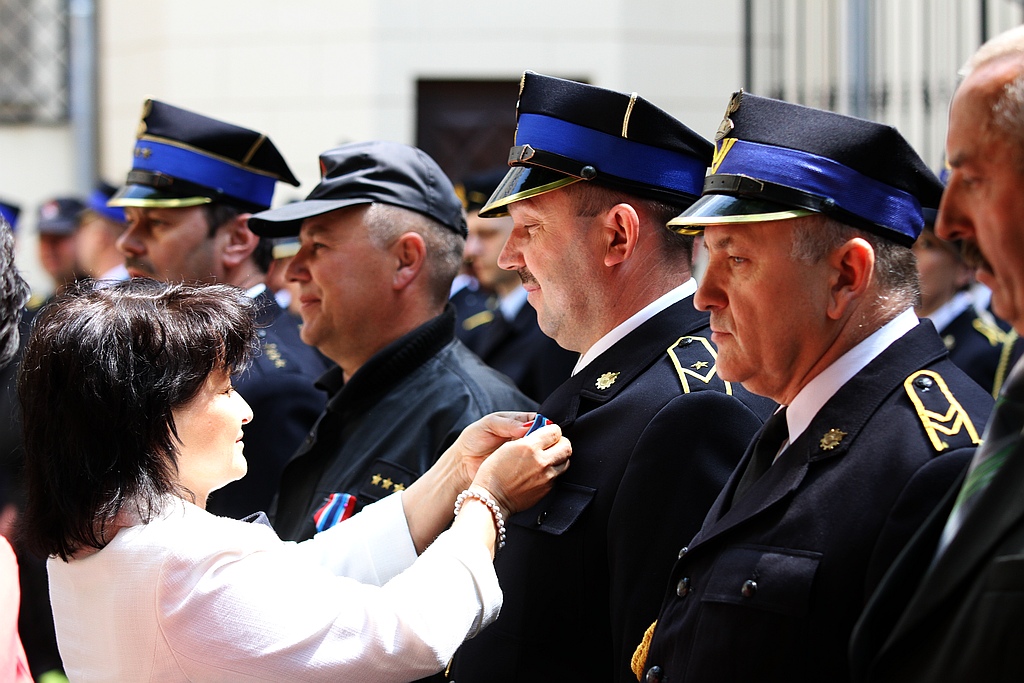 Strażacy z powiatu uroczyście świętowali