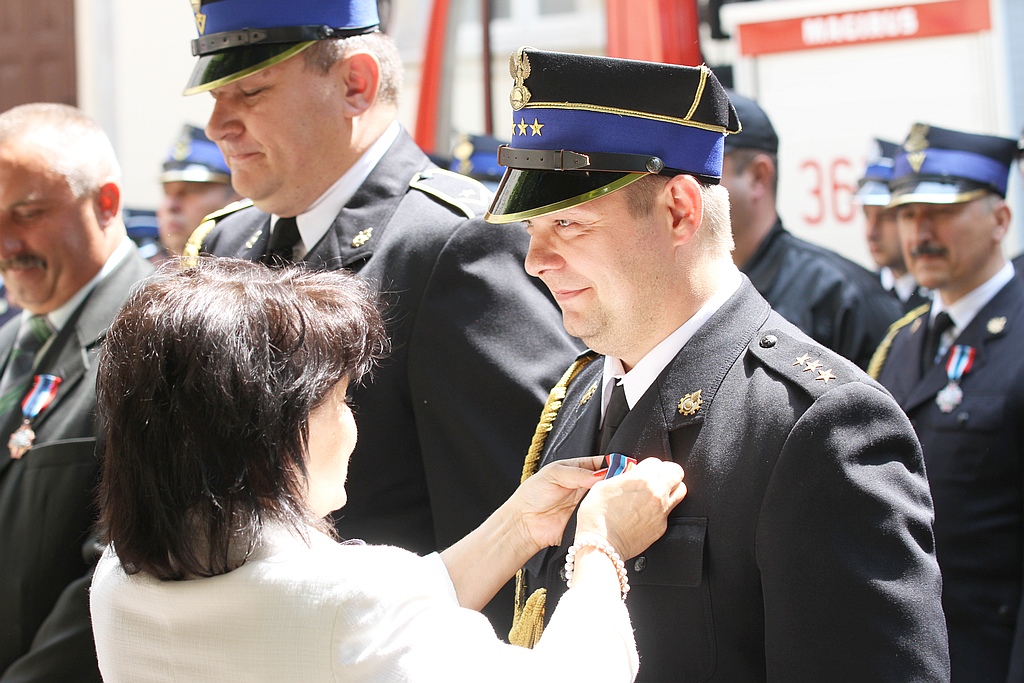 Strażacy z powiatu uroczyście świętowali