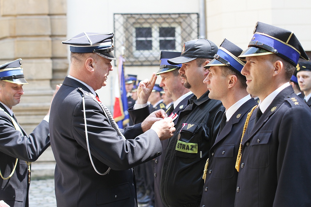 Strażacy z powiatu uroczyście świętowali