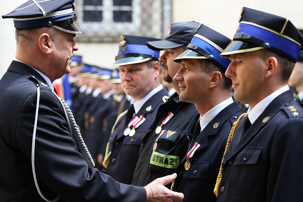 Strażacy z powiatu uroczyście świętowali