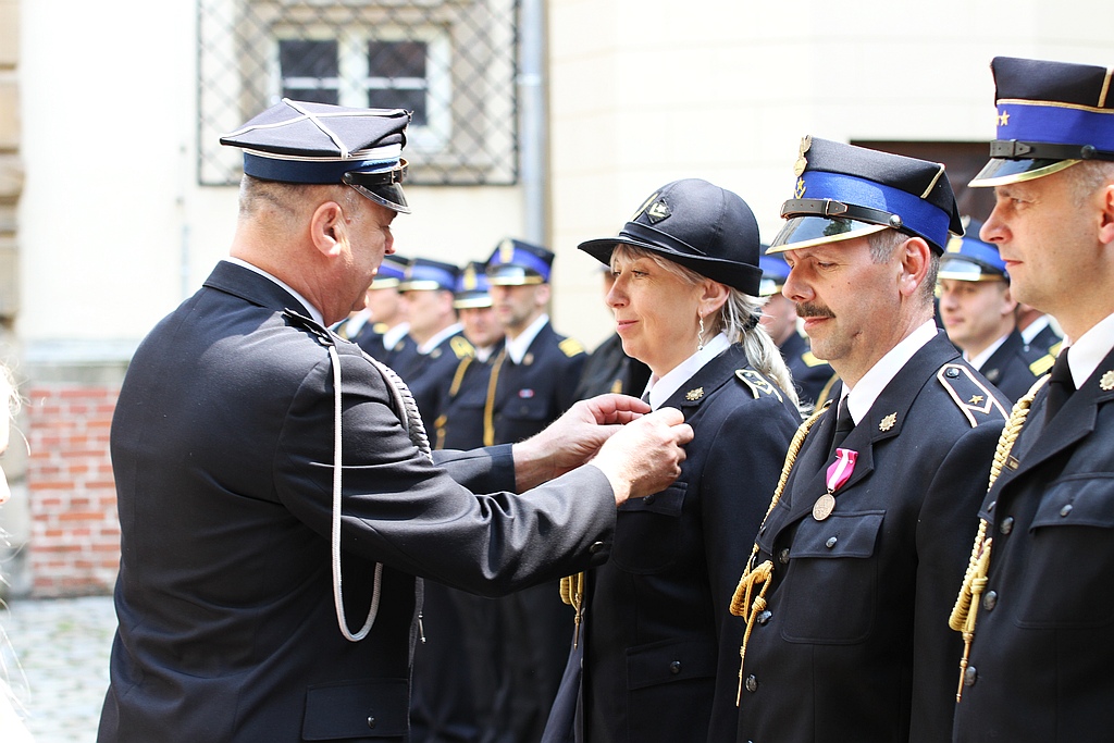 Strażacy z powiatu uroczyście świętowali