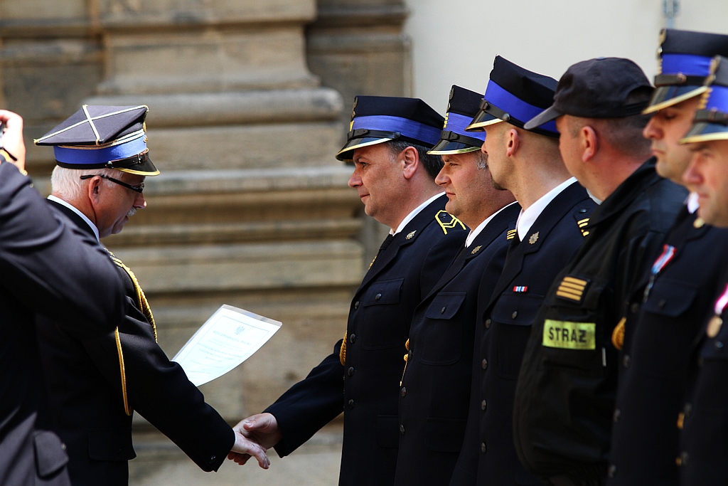 Strażacy z powiatu uroczyście świętowali