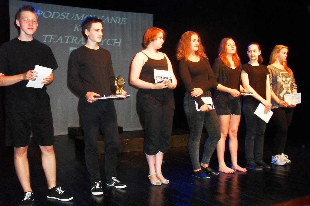 Koła plastyczne i teatralne podsumowały rok