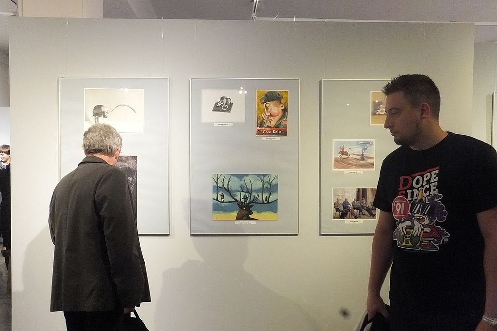 Trzy galerie tegorocznego satyrykonu już otwarte