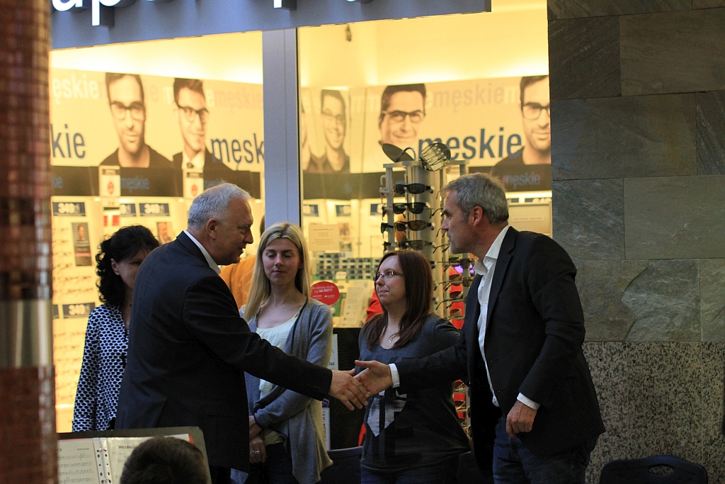 Dwie orkiestry dęte koncertowały w Galerii Piastów