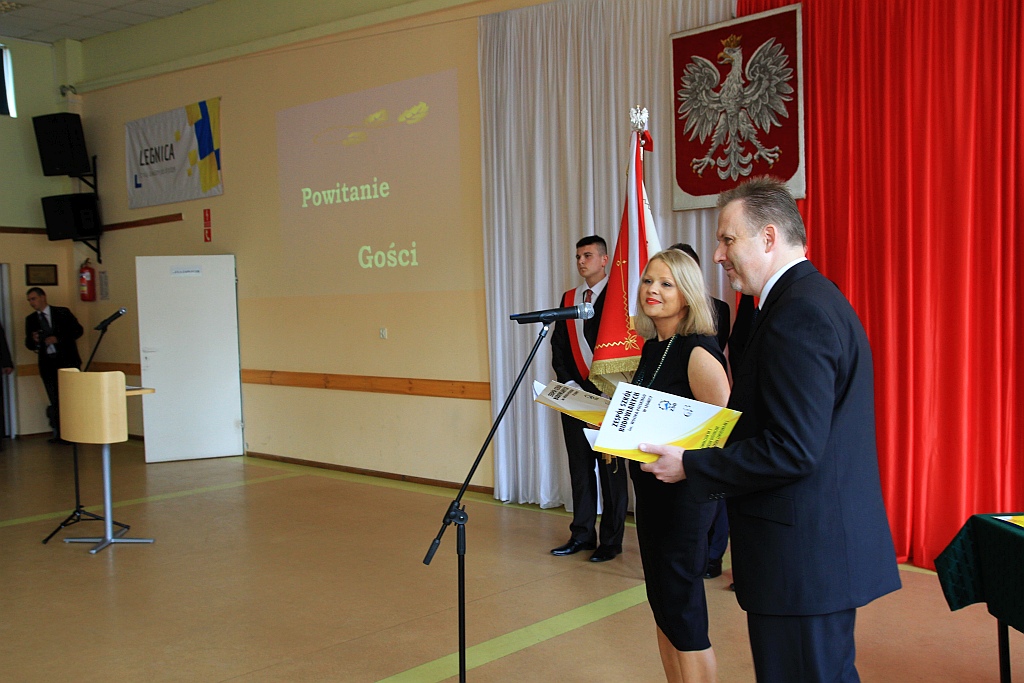 Minister na zakończeniu roku szkolnego w budowlance