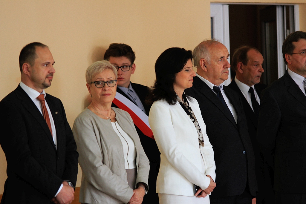 Minister na zakończeniu roku szkolnego w budowlance