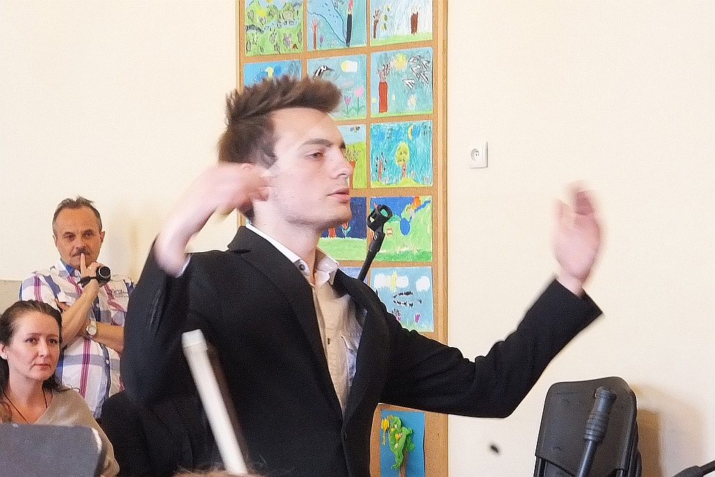Mateusz zadebiutował jako dyrygent