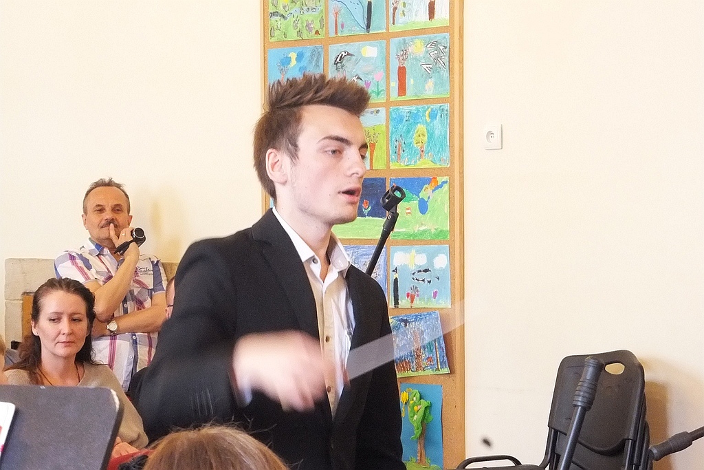 Mateusz zadebiutował jako dyrygent