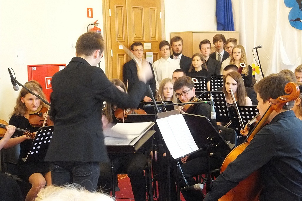 Mateusz zadebiutował jako dyrygent