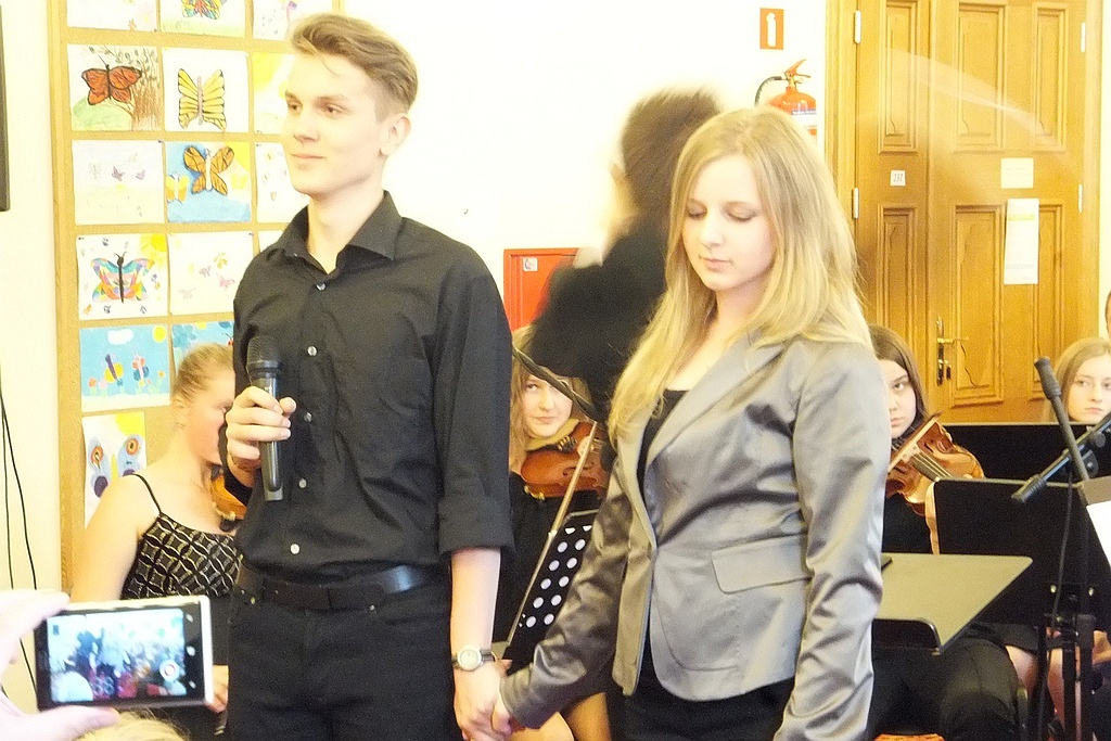 Mateusz zadebiutował jako dyrygent