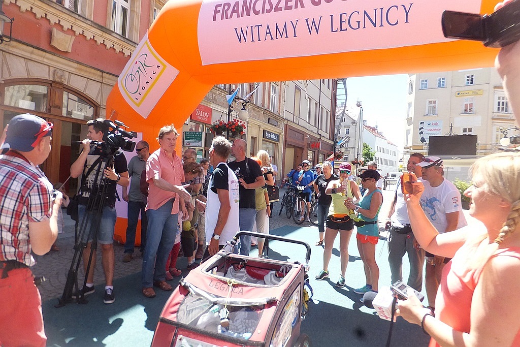 Franciszek Gogół i jego pies zakończyli bieg dookoła Polski