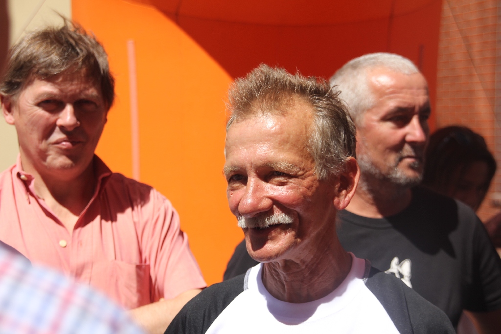Franciszek Gogół i jego pies zakończyli bieg dookoła Polski