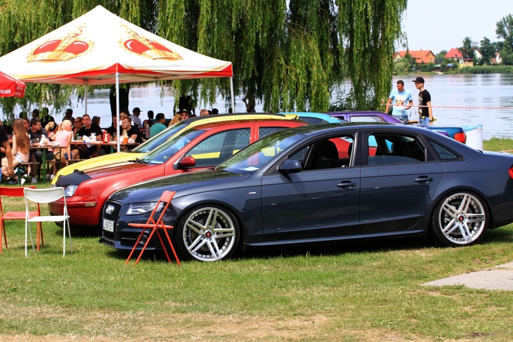 50 samochodów wzięło udział w VAG & Grill vol. 1 Jezioro Kunice