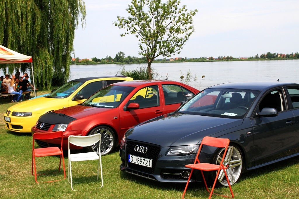 50 samochodów wzięło udział w VAG & Grill vol. 1 Jezioro Kunice