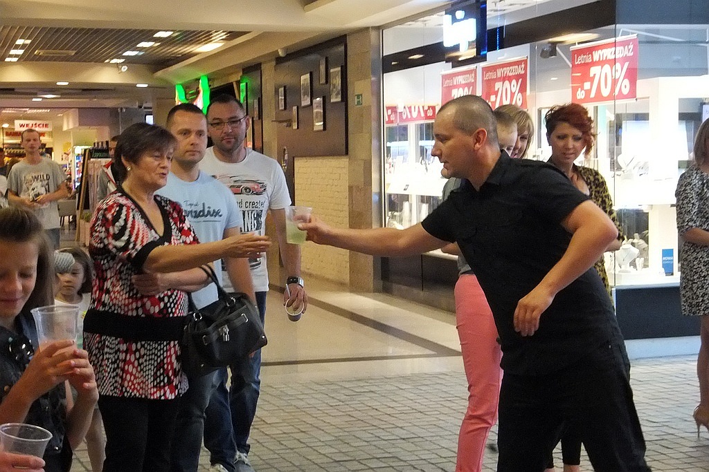 Pokaz barmański i degustacja drinków w Galerii Piastów