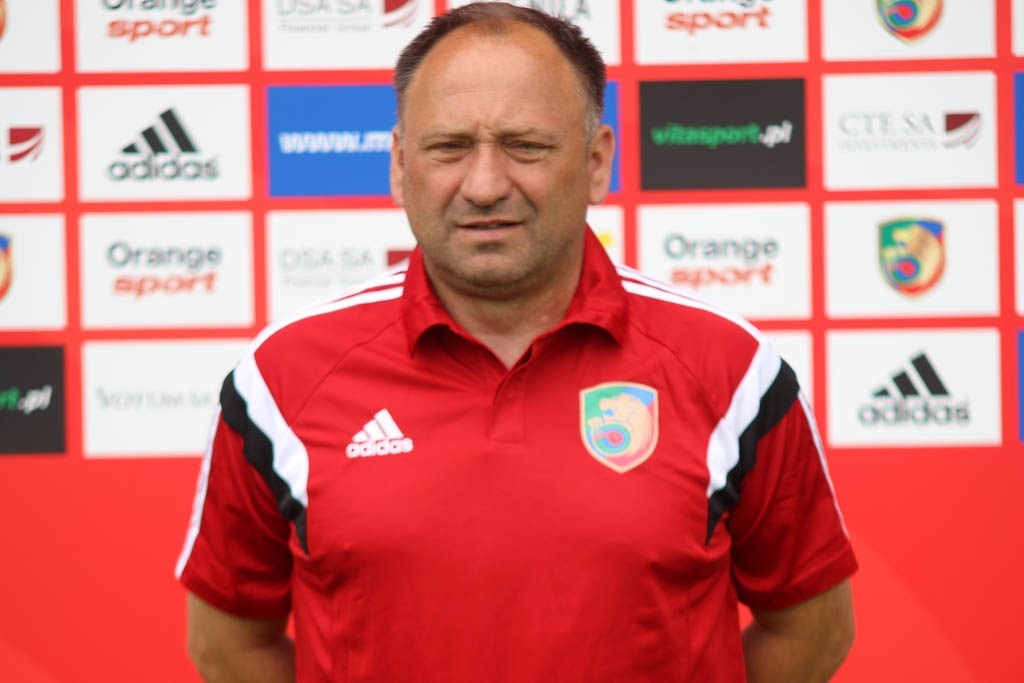 Sesja fotograficzna piłkarzy Miedzi