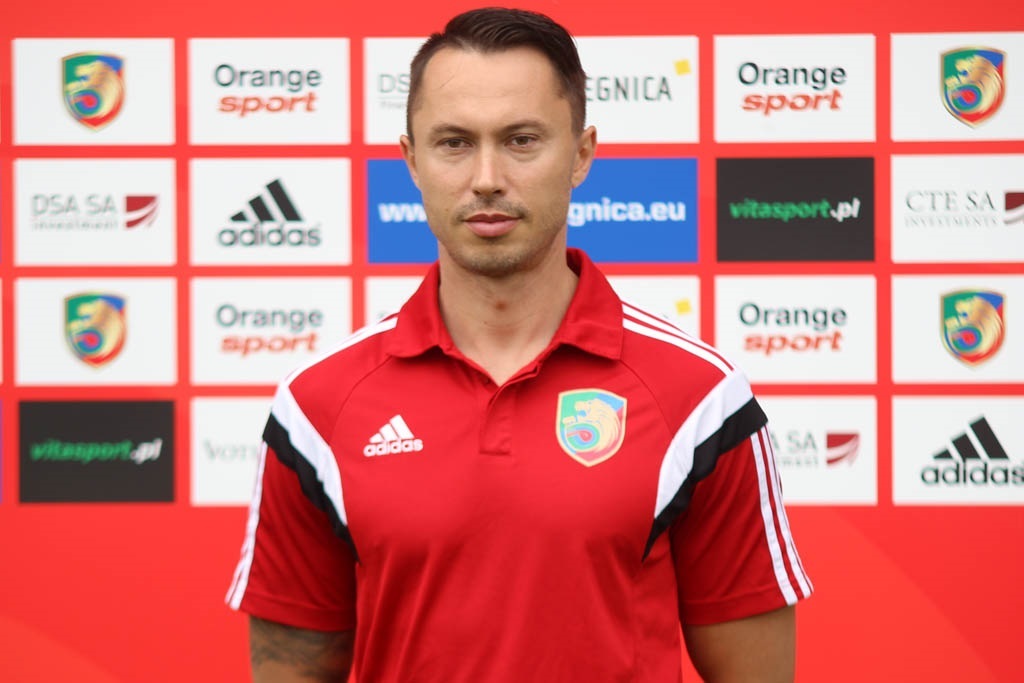 Sesja fotograficzna piłkarzy Miedzi