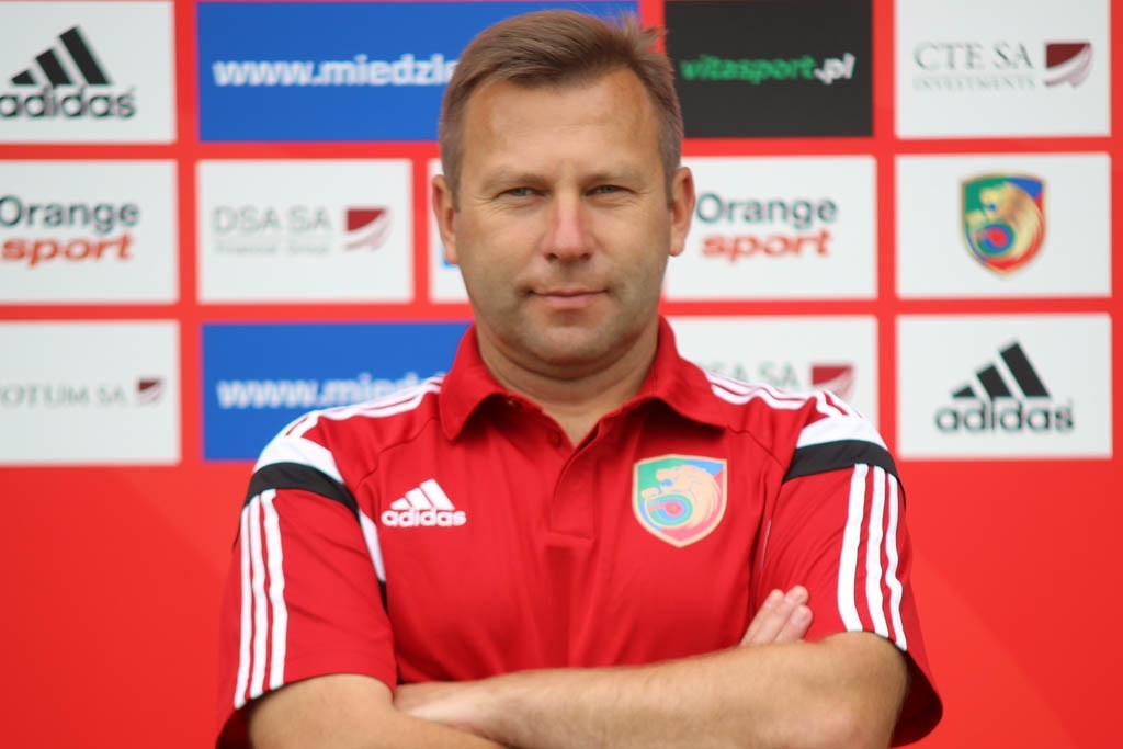 Sesja fotograficzna piłkarzy Miedzi