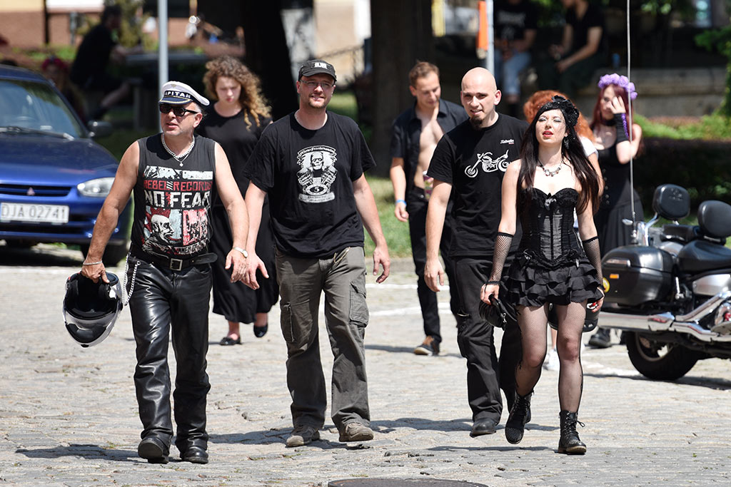Festiwal dla fanów muzyki gotyckiej Castle Party 2015 w Bolkowie.